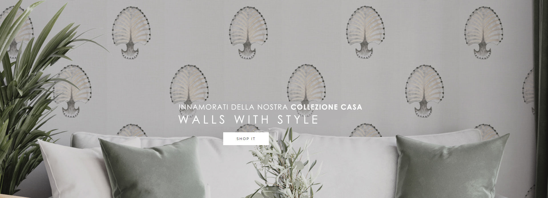 Dale un toque a tu casa vintage con papel pintado