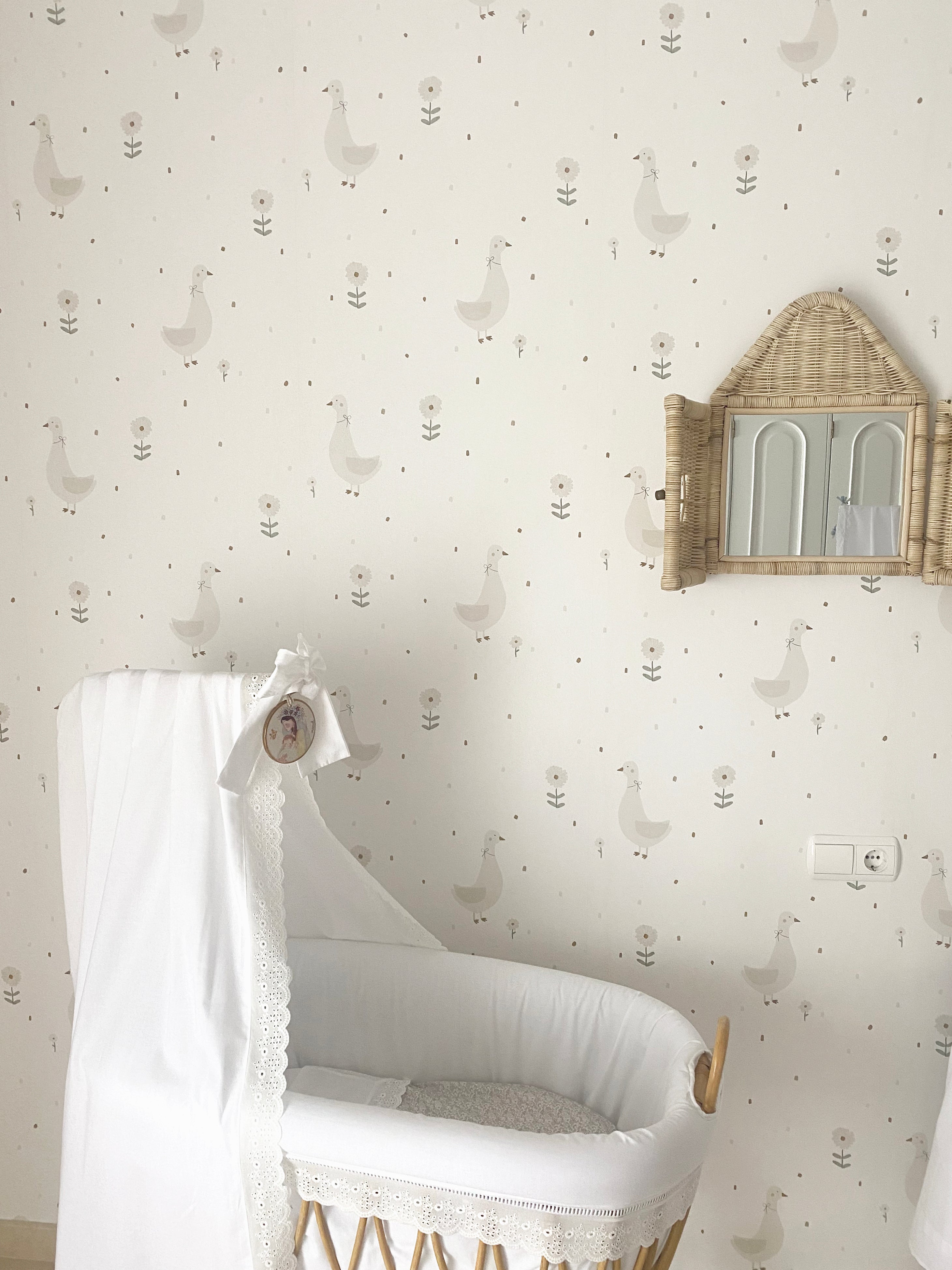 Gansa Lucy para un cuarto luminoso