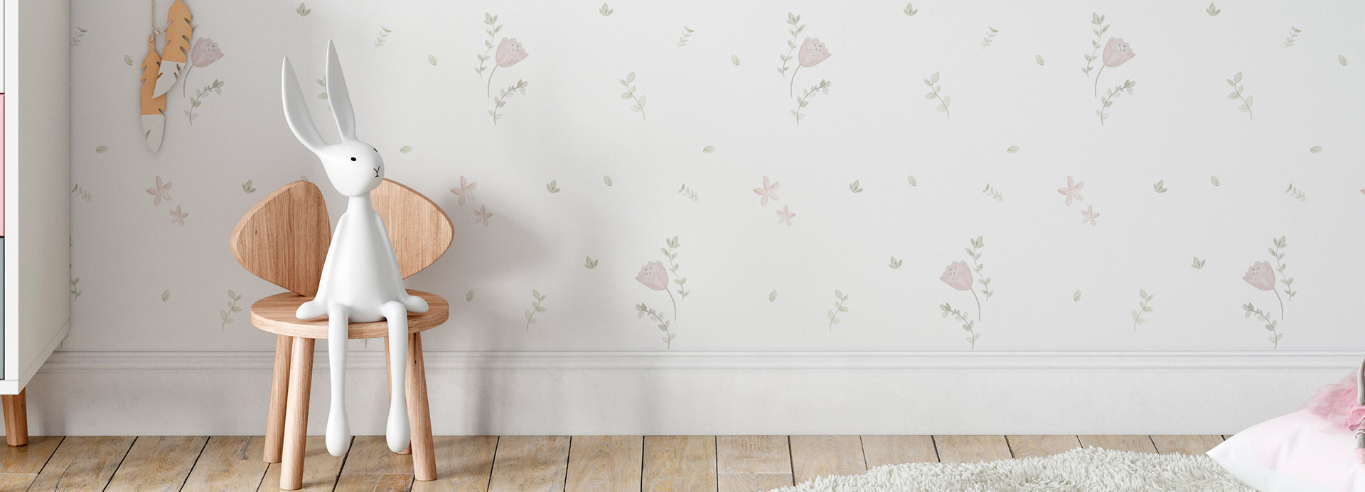 ¿Cómo reparar el papel pintado de la pared?