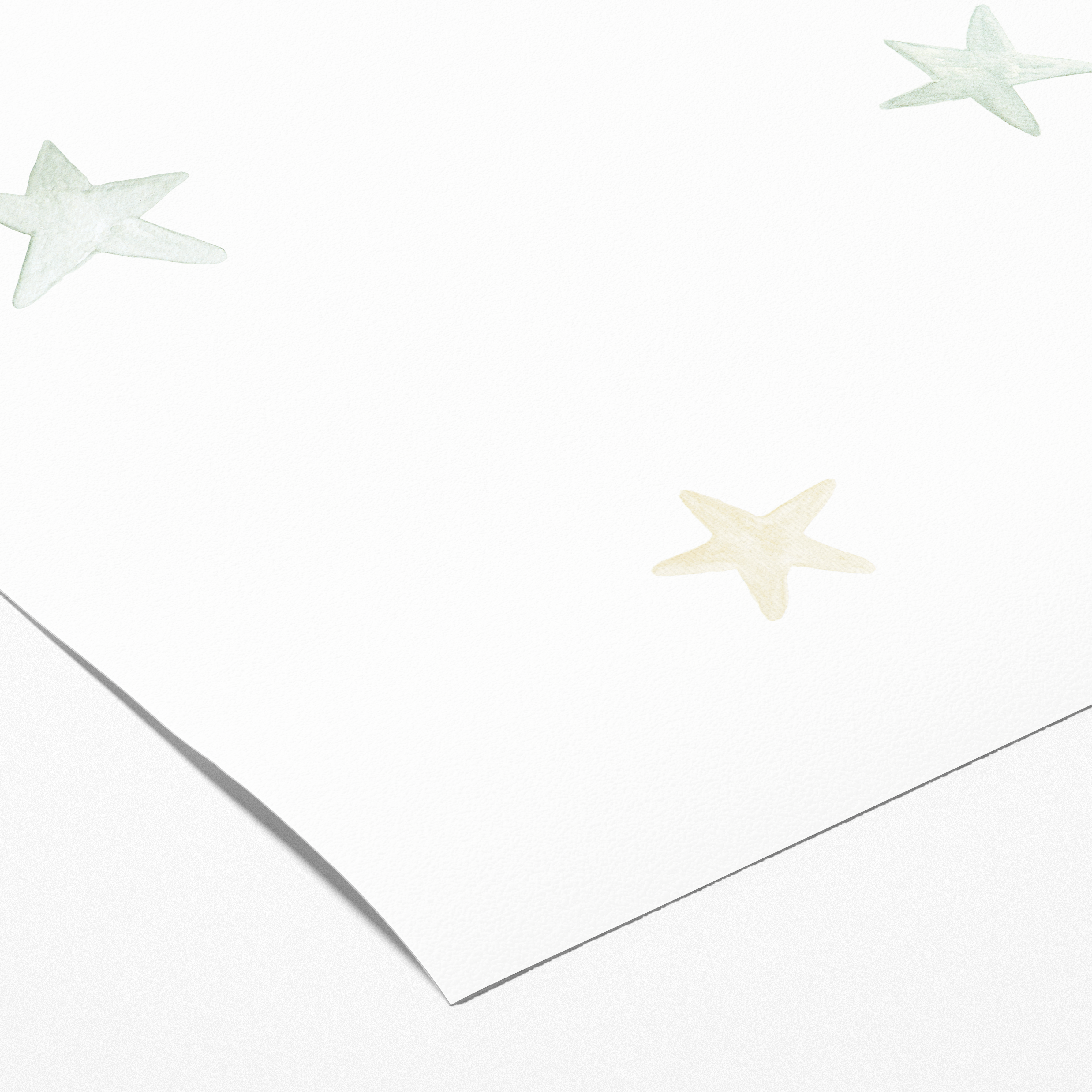 Mostra - Estrelas tons de verde