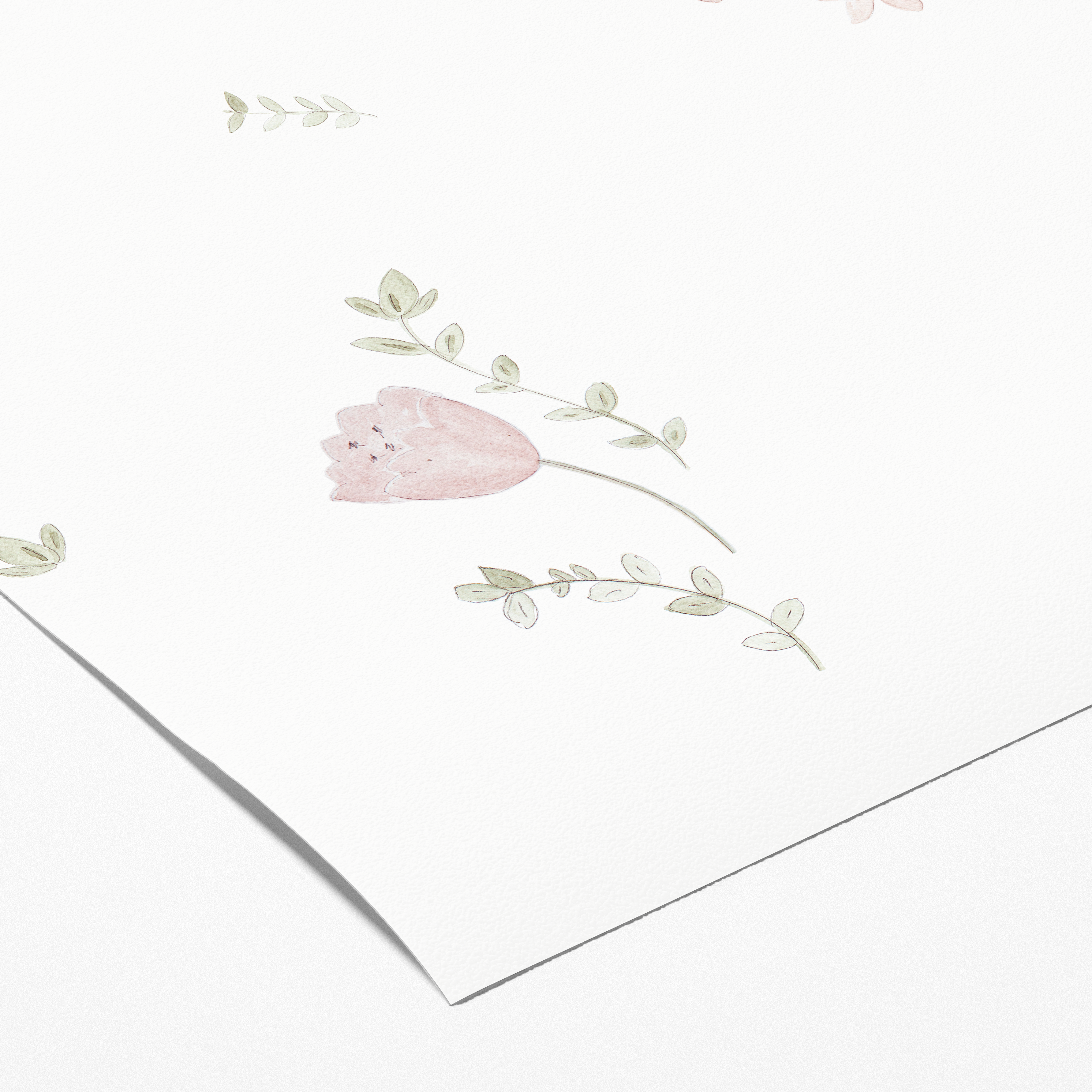 Muestra - Papel de parede Flores do campo