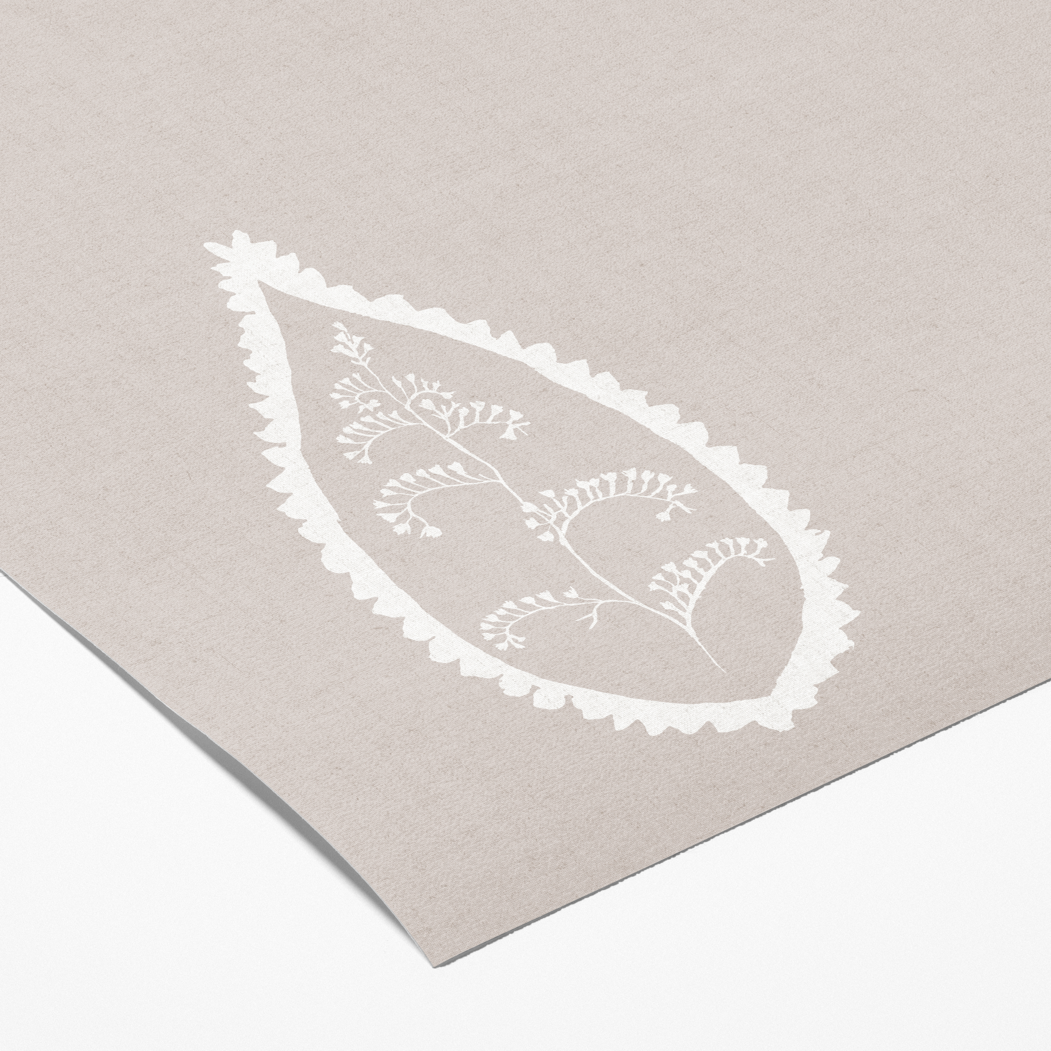 Muestra - Paisley beige arena