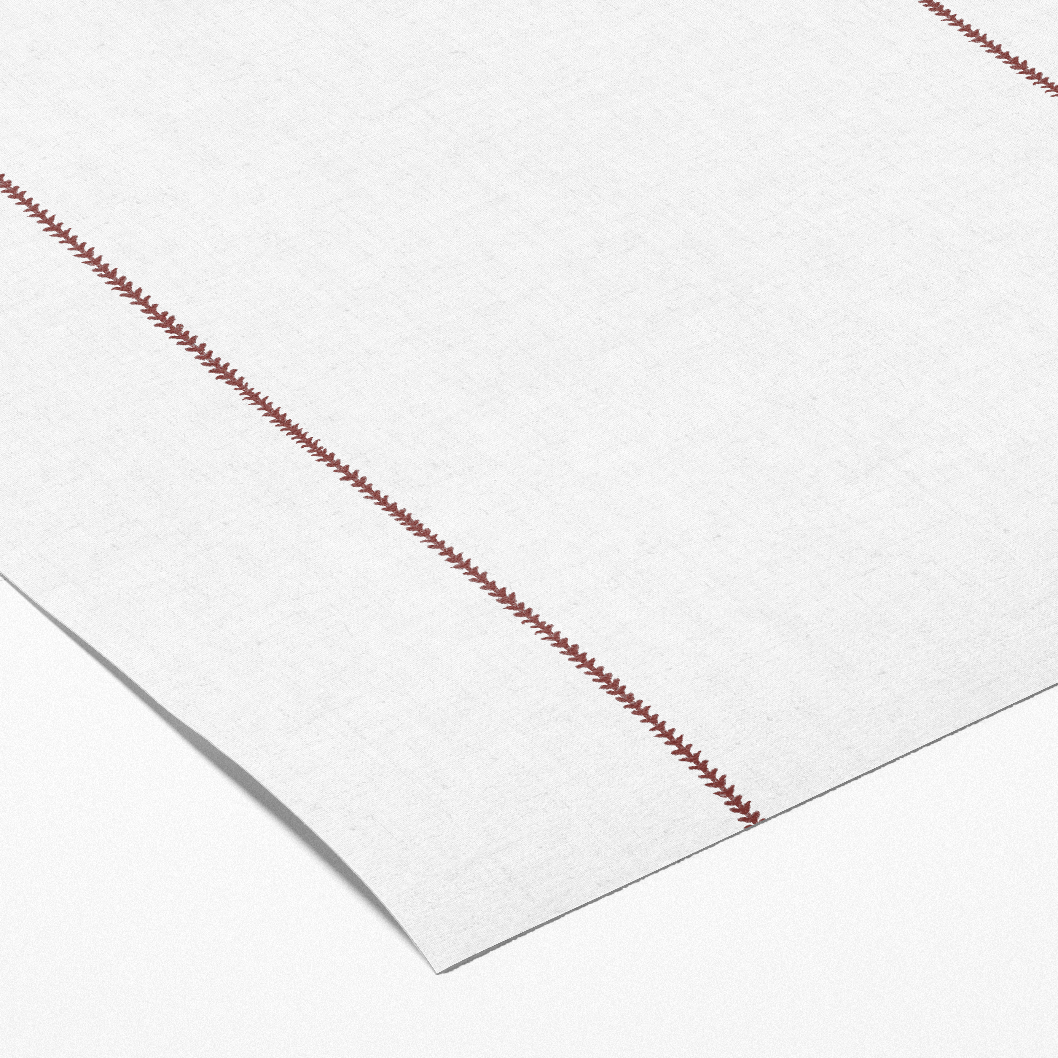 Muestra - Rayas Mónica Garnet red