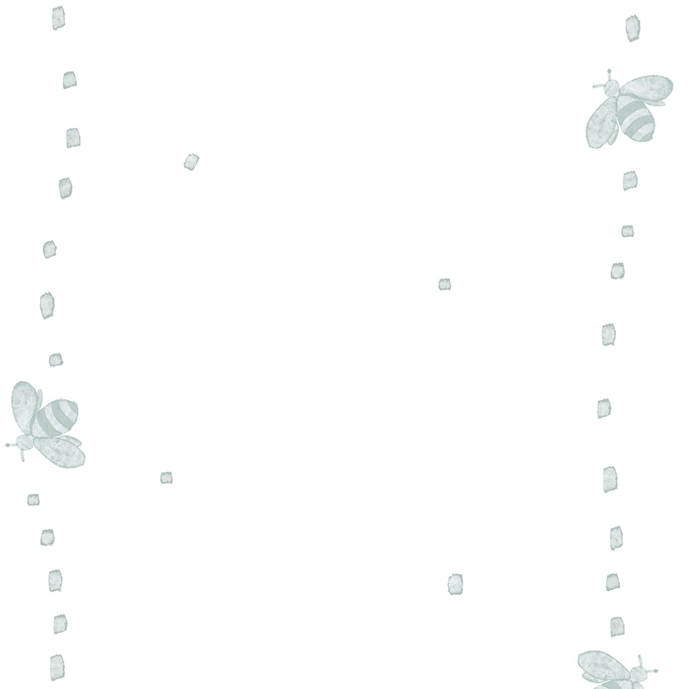 Diseño de papel pintado de abejas