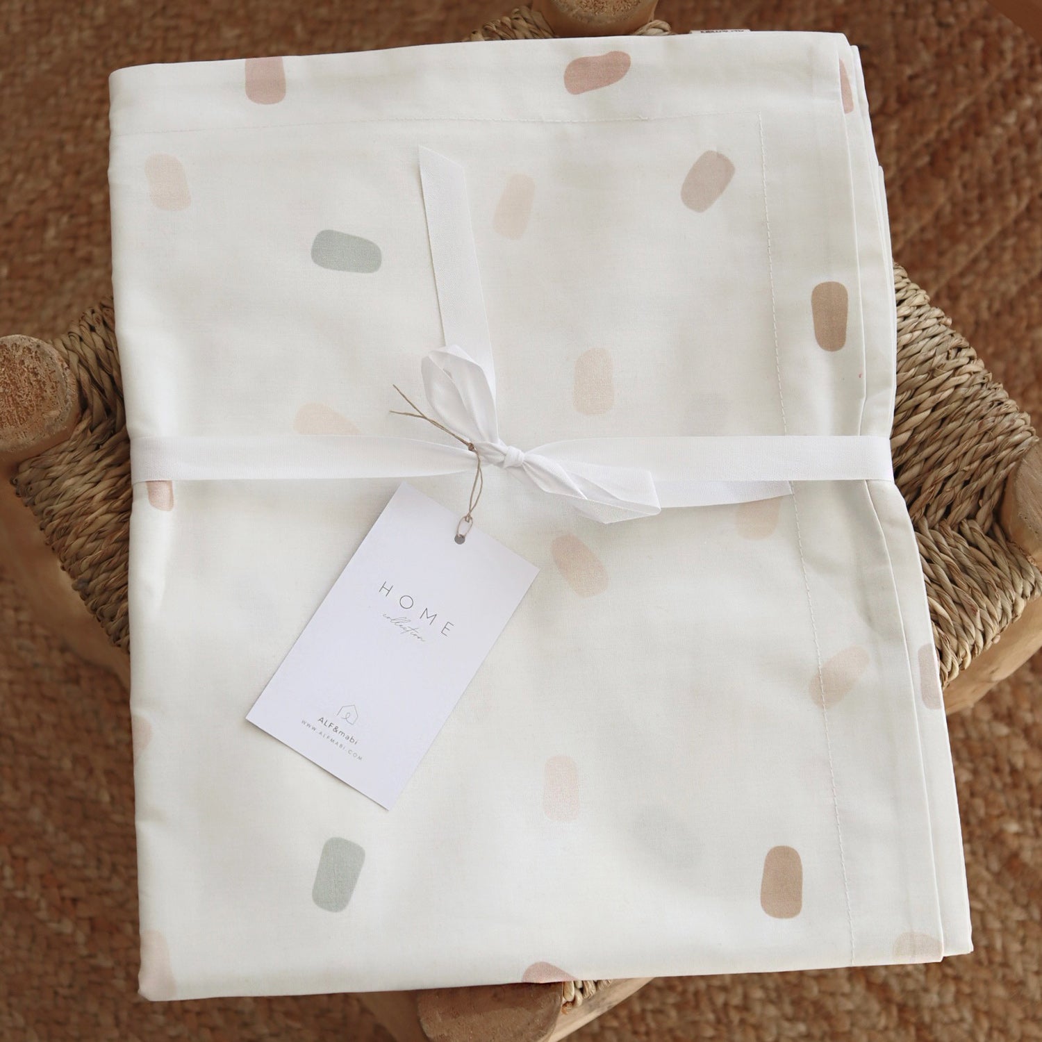 Funda nórdica Confetti Borde liso cuna