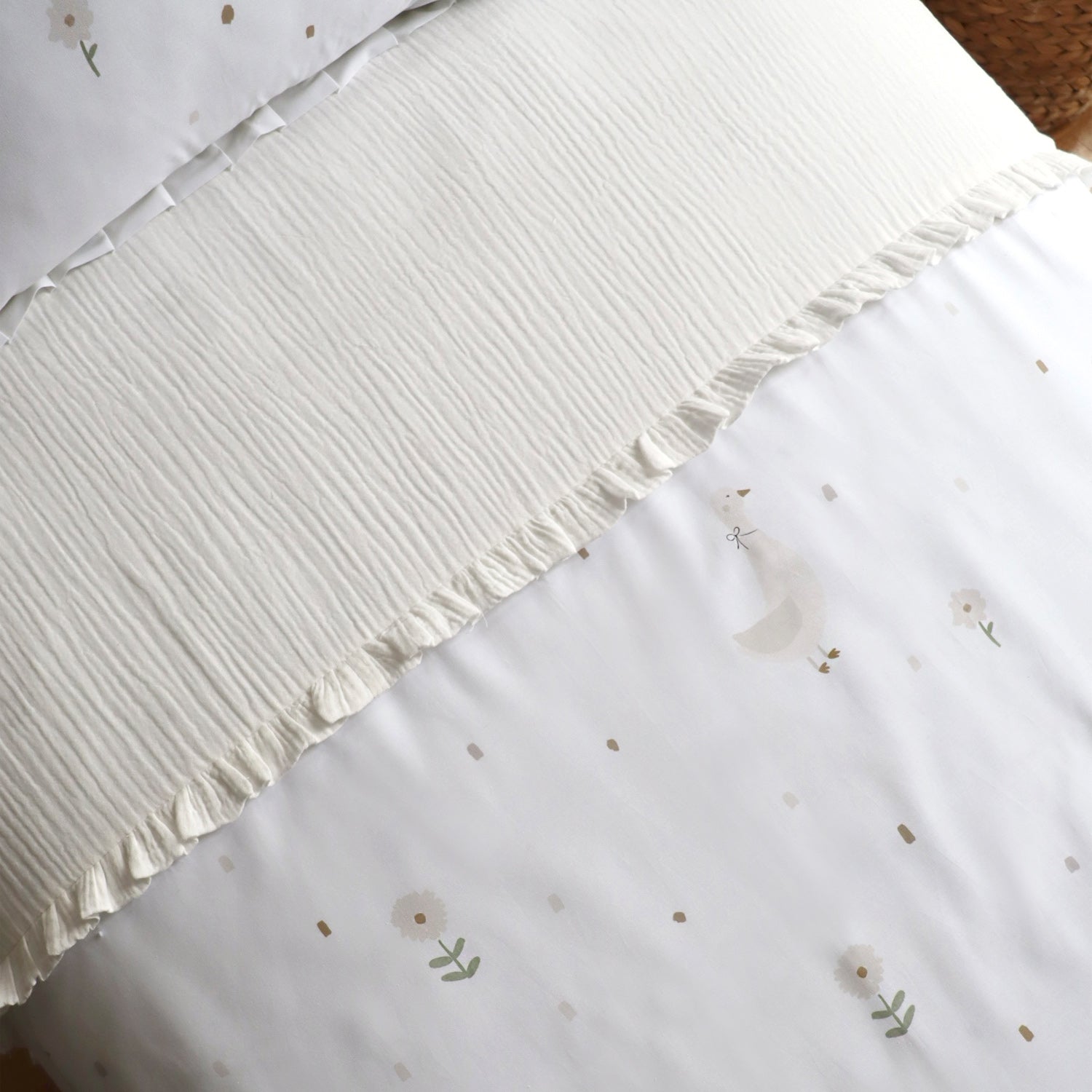 Housse de couette Lucy l'oie