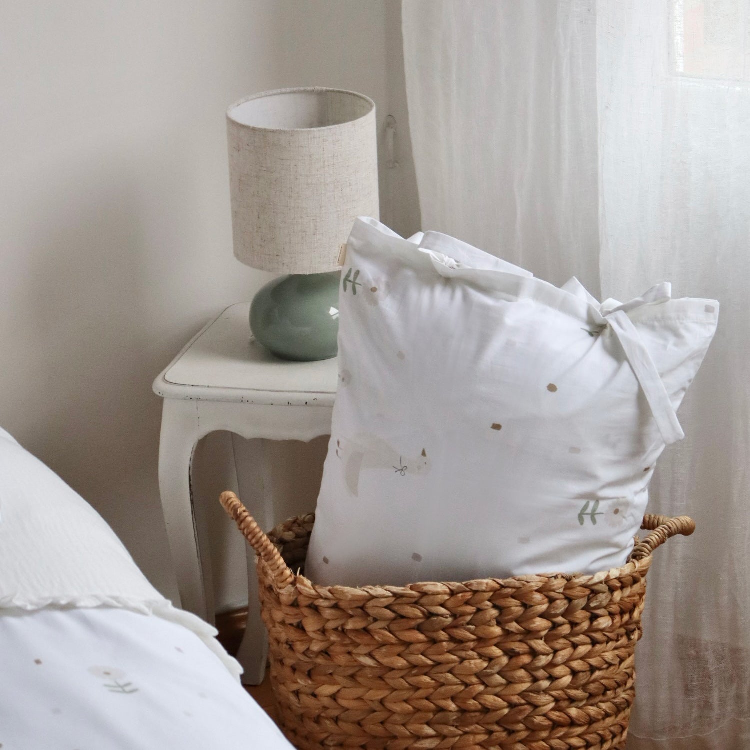 Funda de almohada Gansa Lucy Lazo