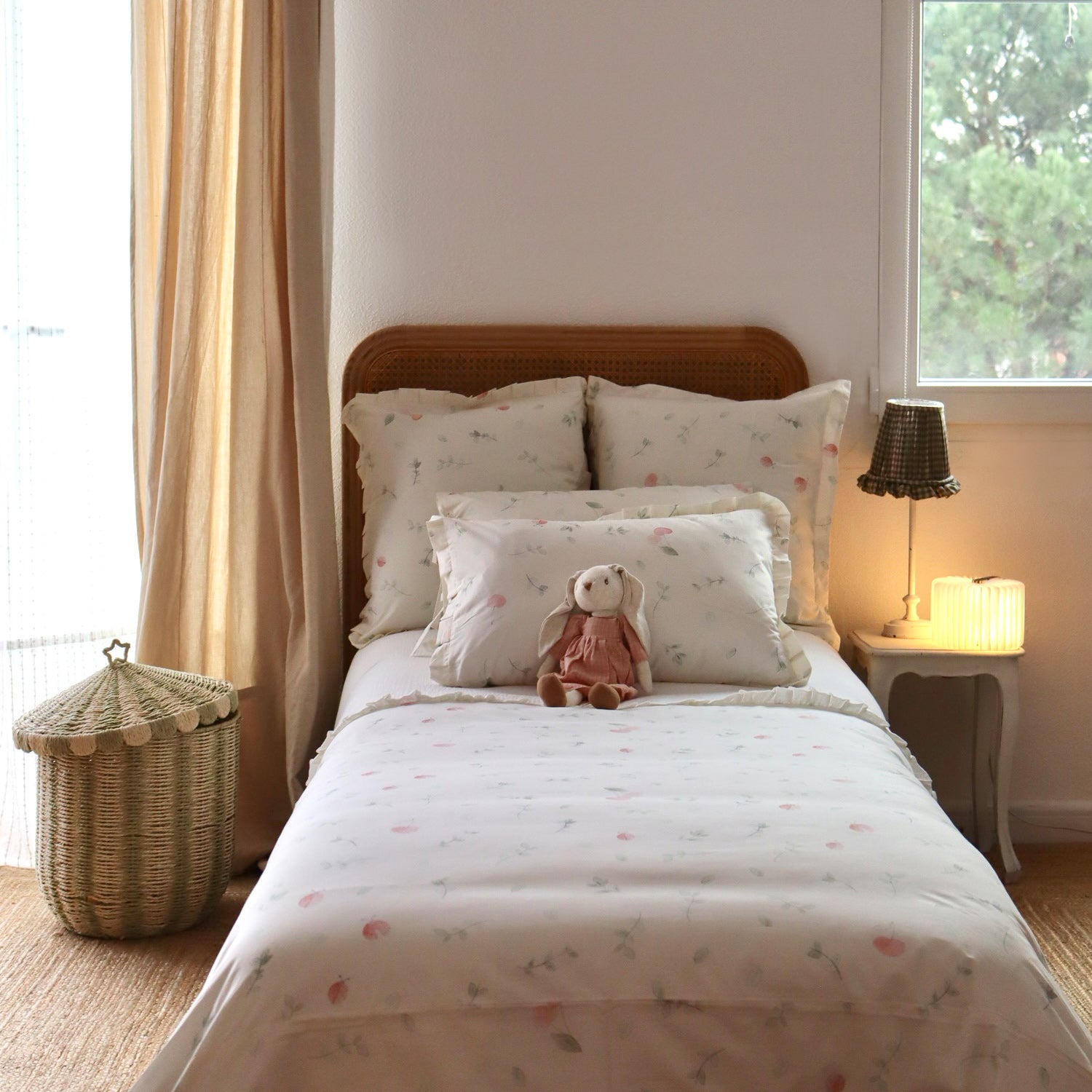 Funda nórdica Mariquitas Alfmabi infantil