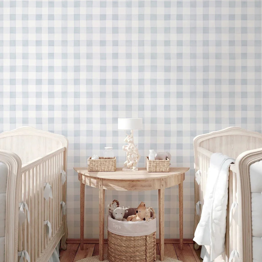 Muestra - Vichy azul