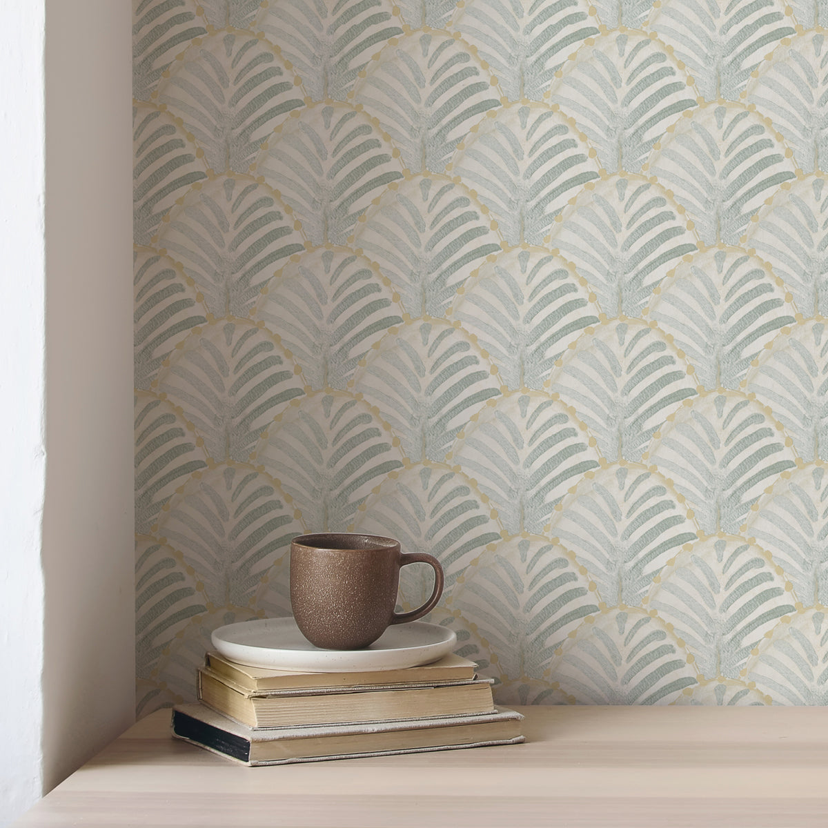 Papel de parede Les Coquilles Aguamarina