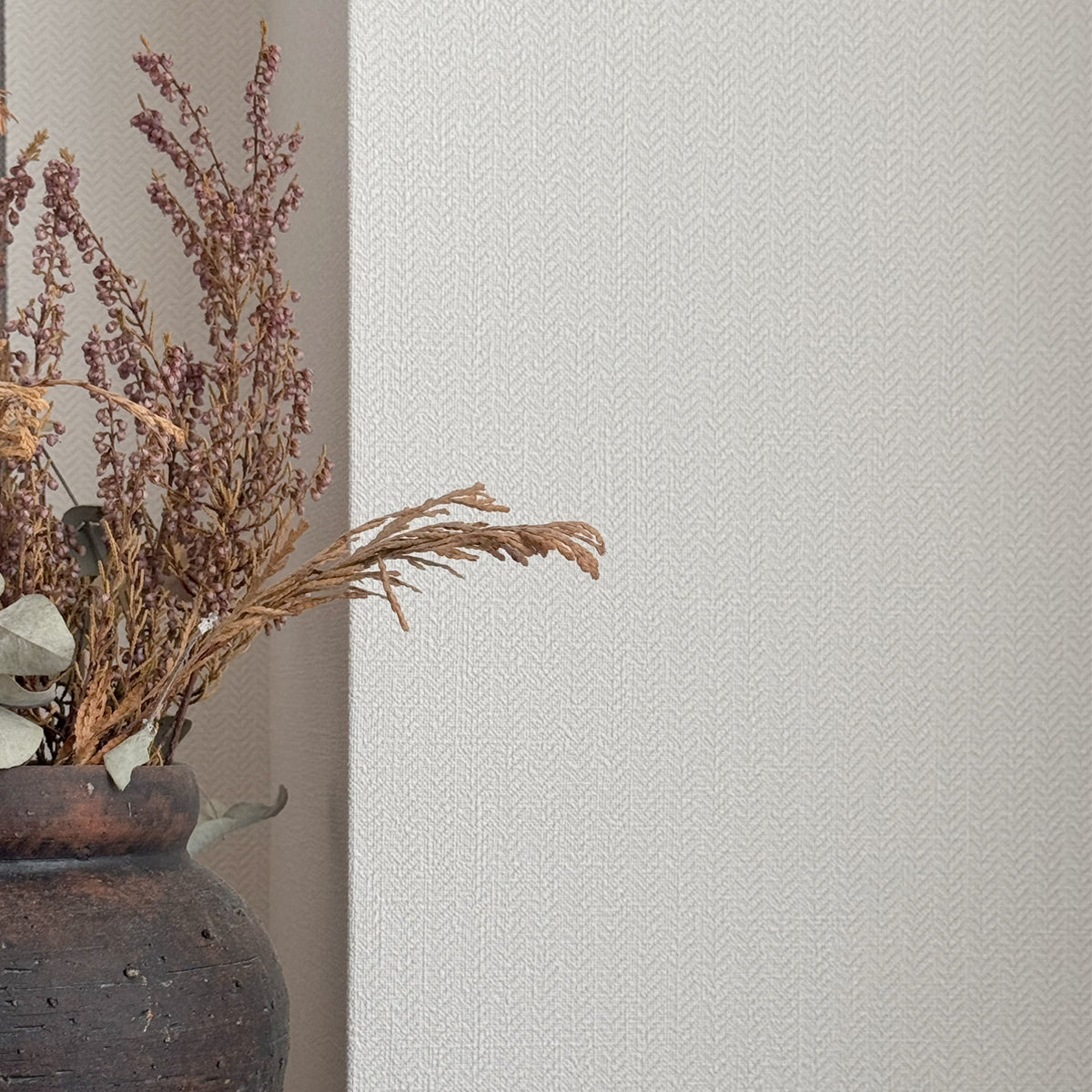 Papel pintado Blanc Chevronné