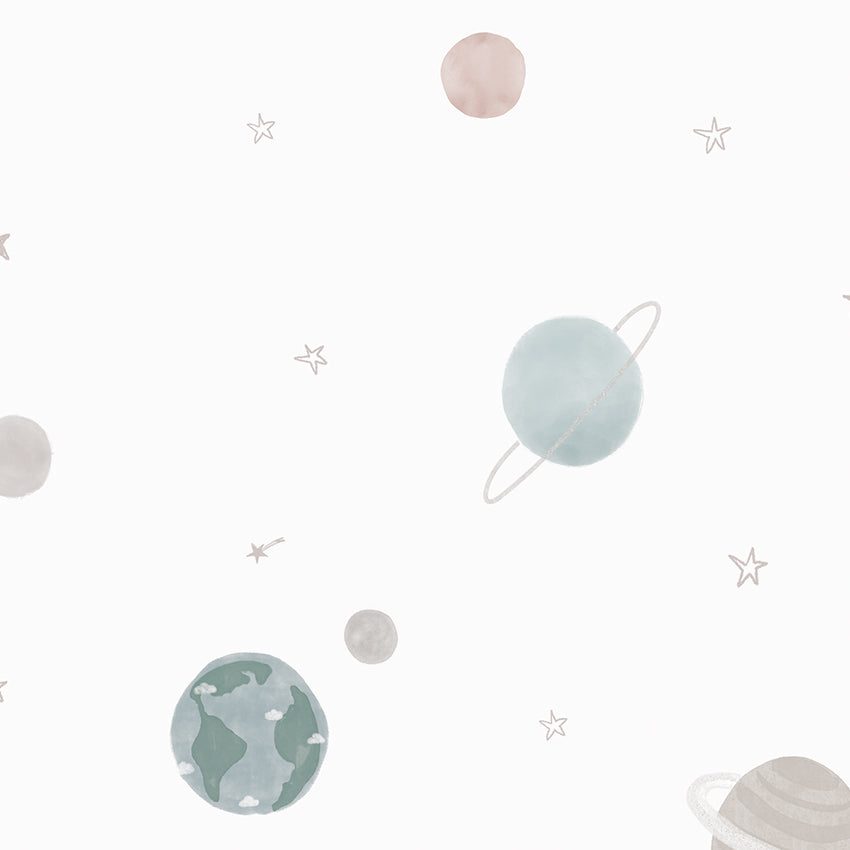 Papel pintado Mis Planetas