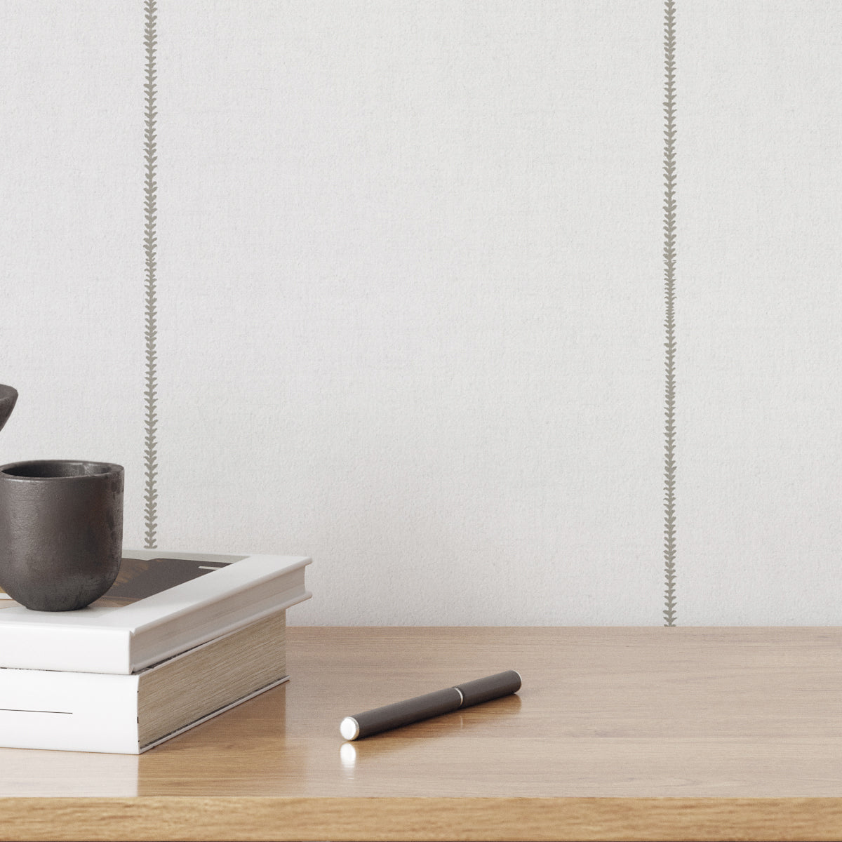 Papel pintado Rayas beige arena para la decoración de la casa minimalista