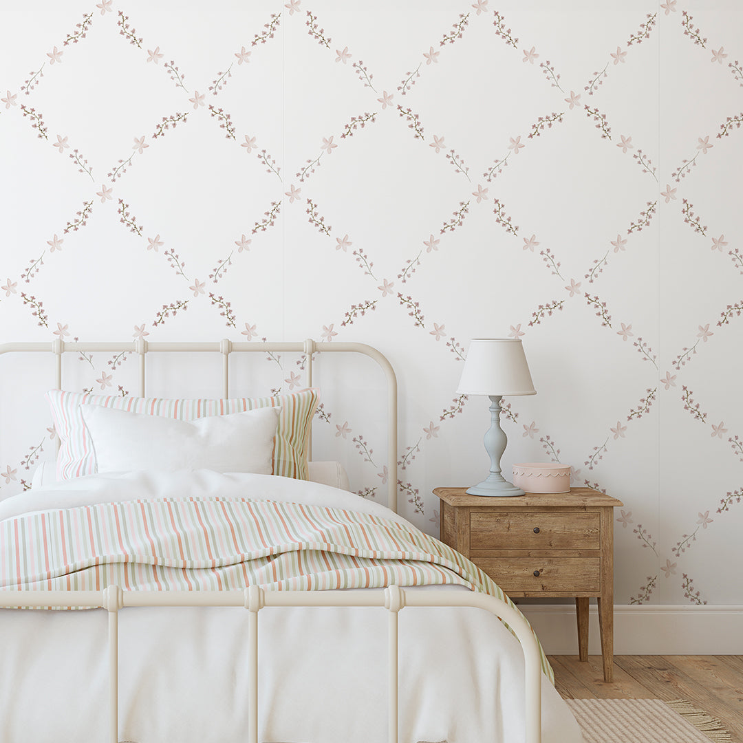 Muestra - Papel de parede Rose Garden