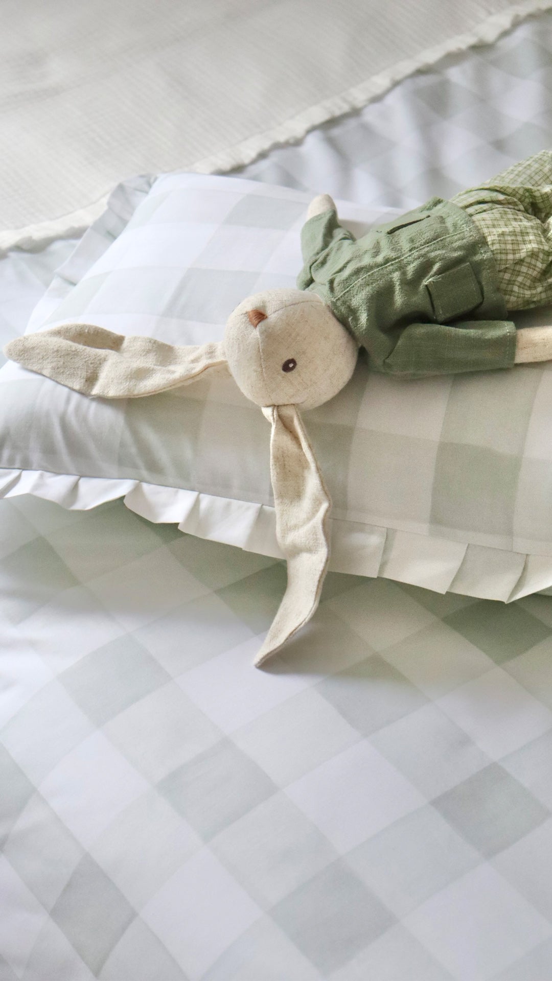 Colección Ropa de cama Vichy verde - vídeo