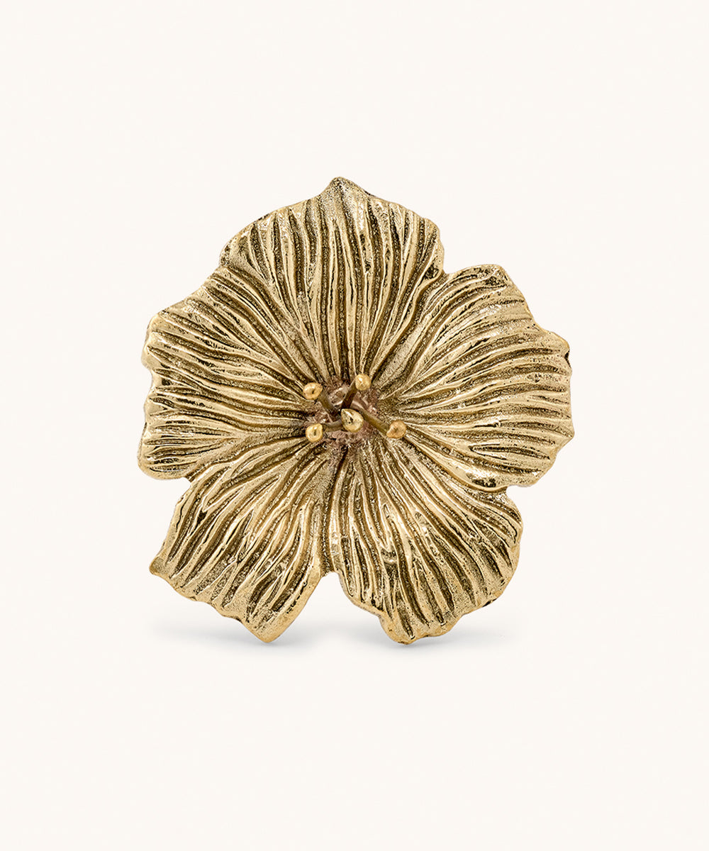 Tirador Flor Hailey Hibiscus