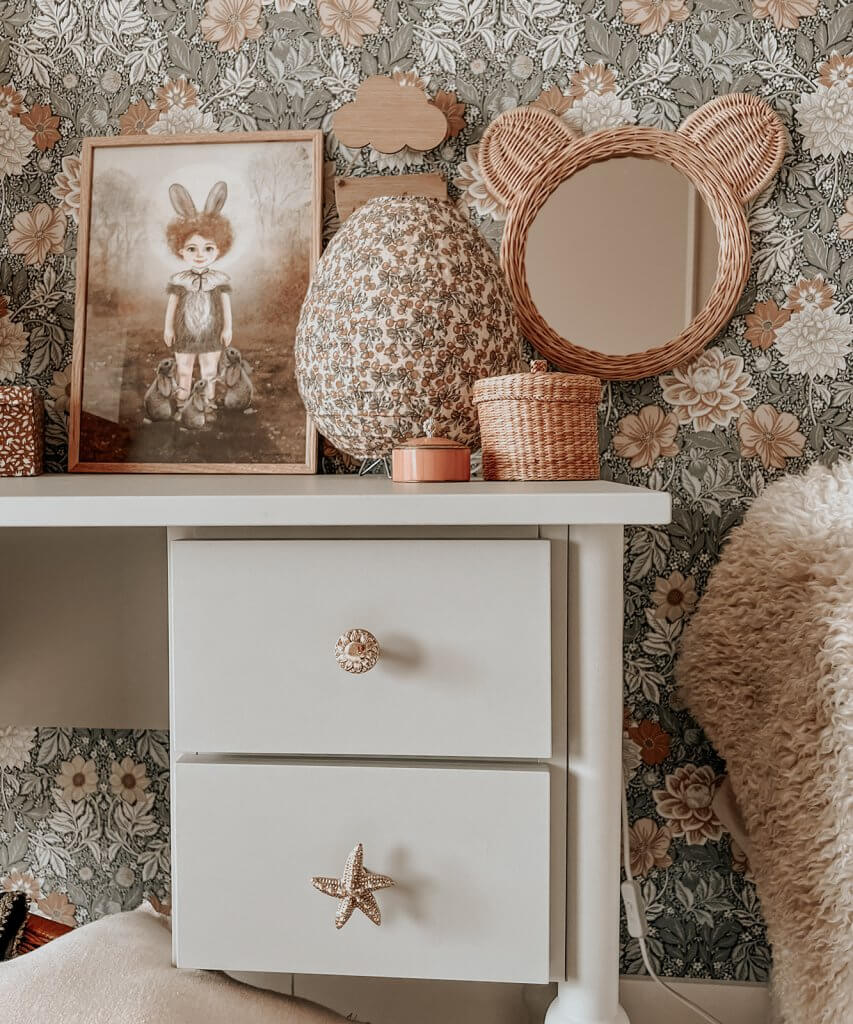 Tirador en forma de estrella de mar para la decoración marina de la habitación de los niños