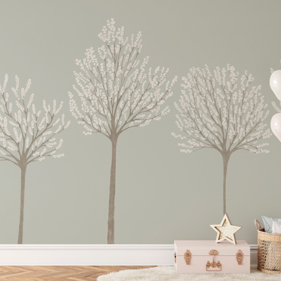 Mural de pared Arboleda verde