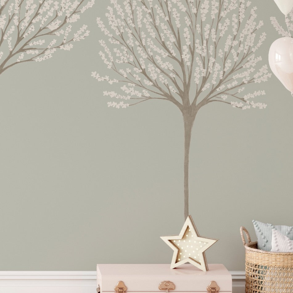 Carta da parati panoramica Boschetto verde