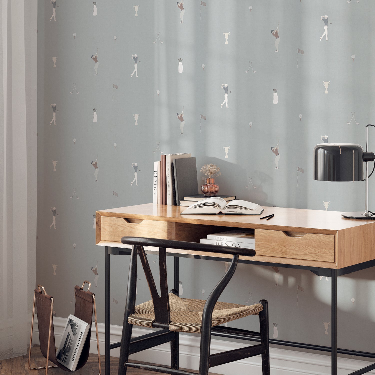 Papel pintado Deportivo Golf para decoración juvenil