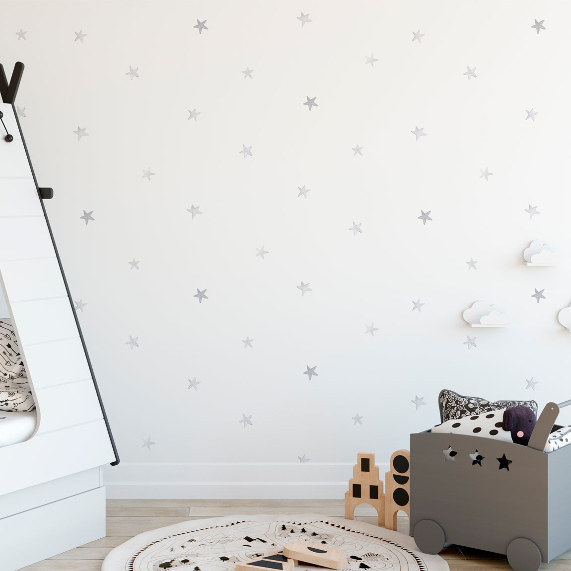 Mostra - Estrelas tons de cinza