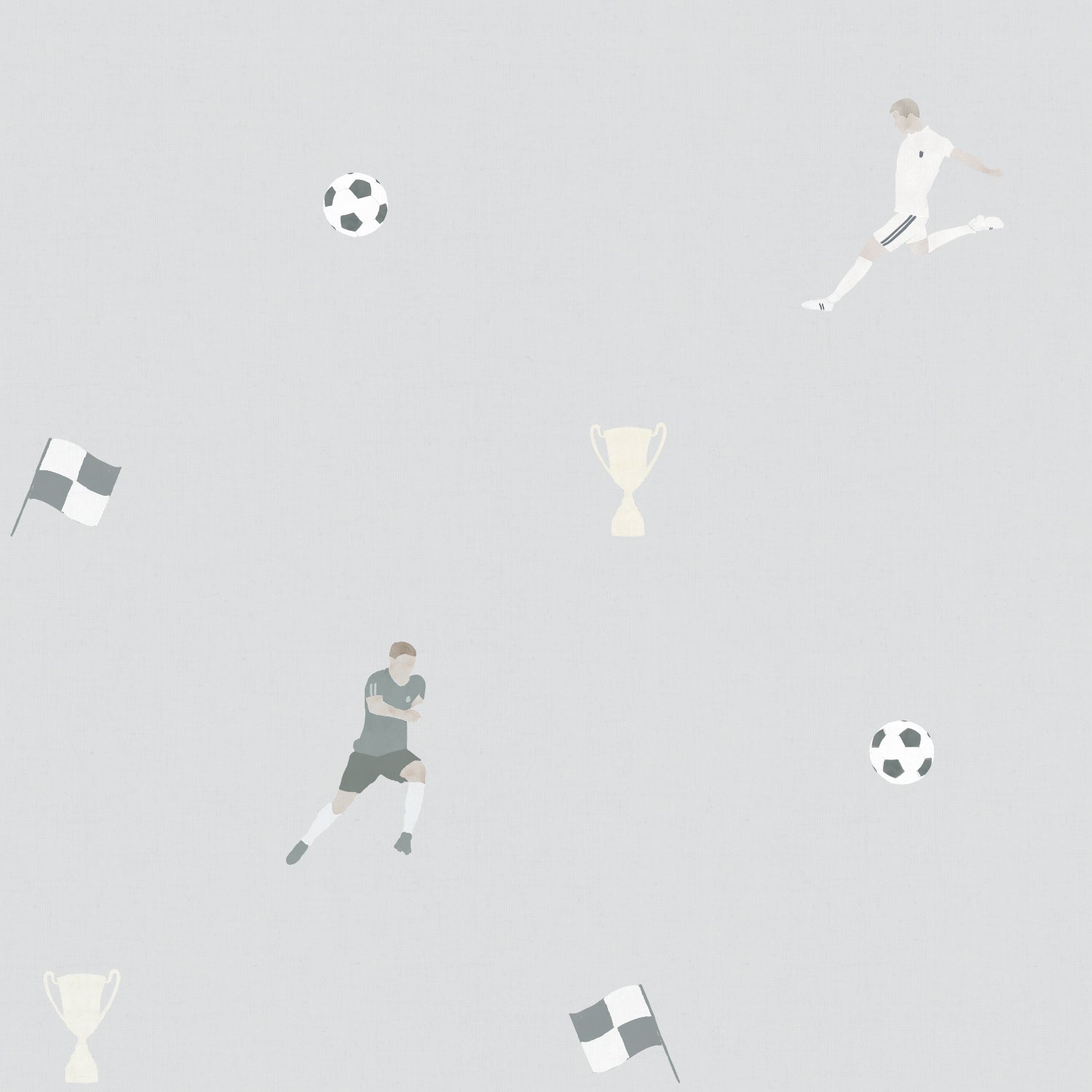 Papel pintado Fútbol para decorar cuarto juvenil de chicos