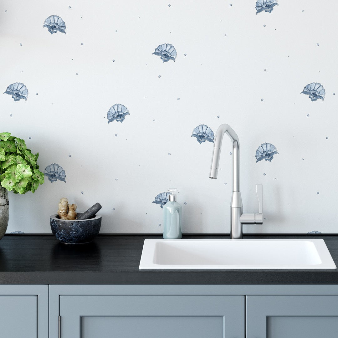 ¿SE PUEDE PONER PAPEL PINTADO EN LA PARED DE LA COCINA?