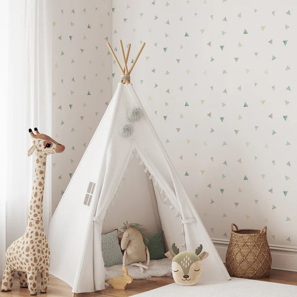 ¿Qué tipos de papel son los mejores para una habitación infantil?