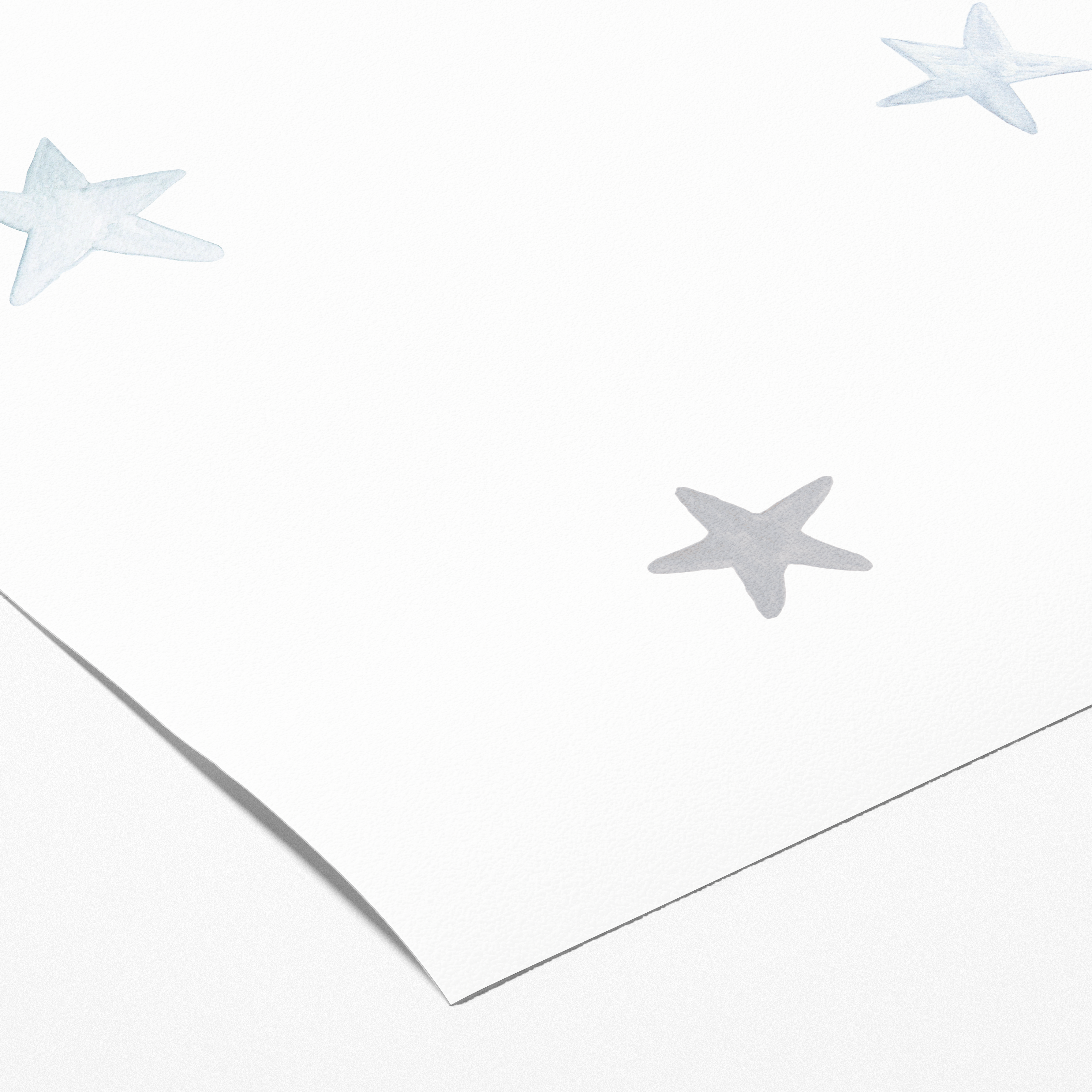 Muestra - Estrellas tonos azul