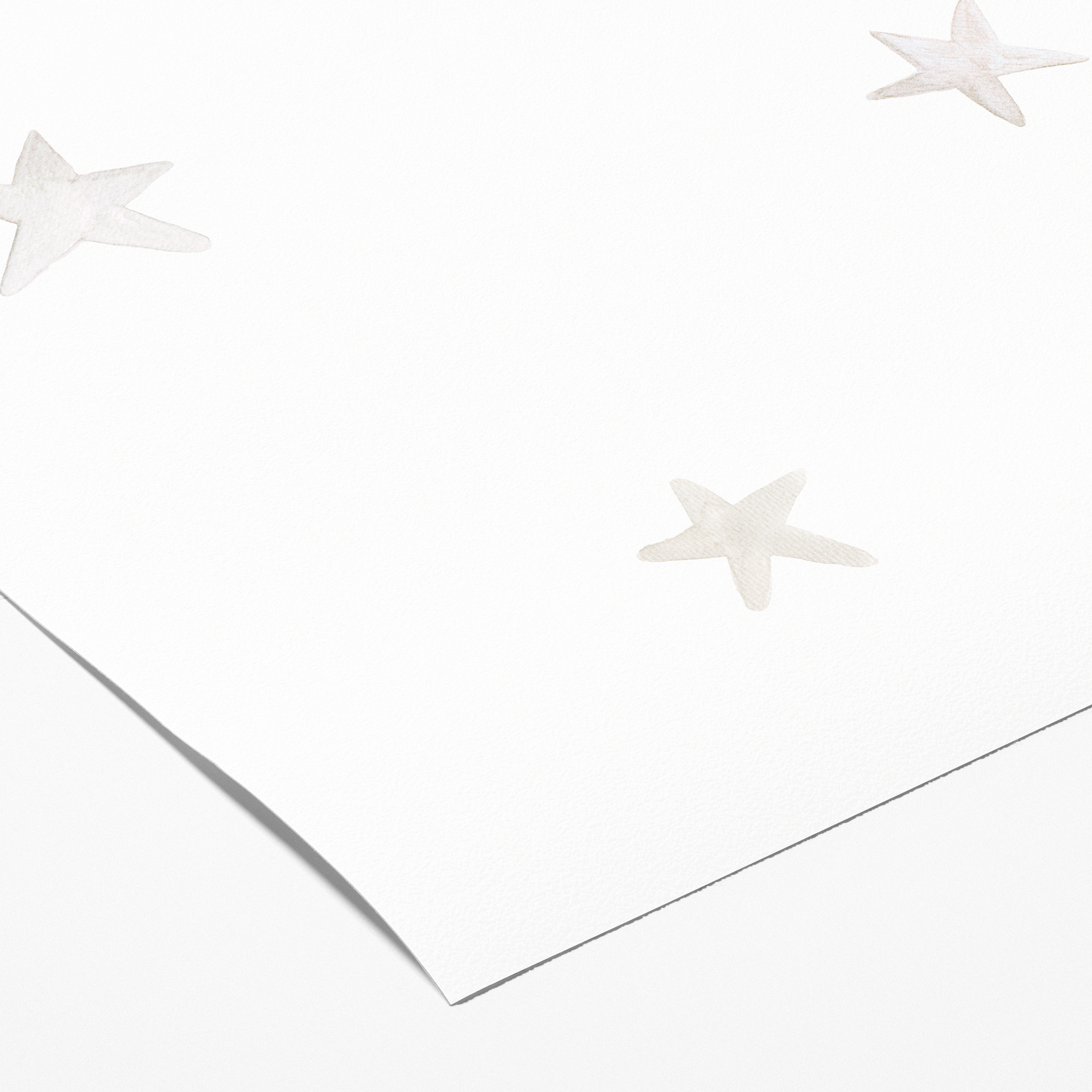 Muestra - Estrellas tonos beige