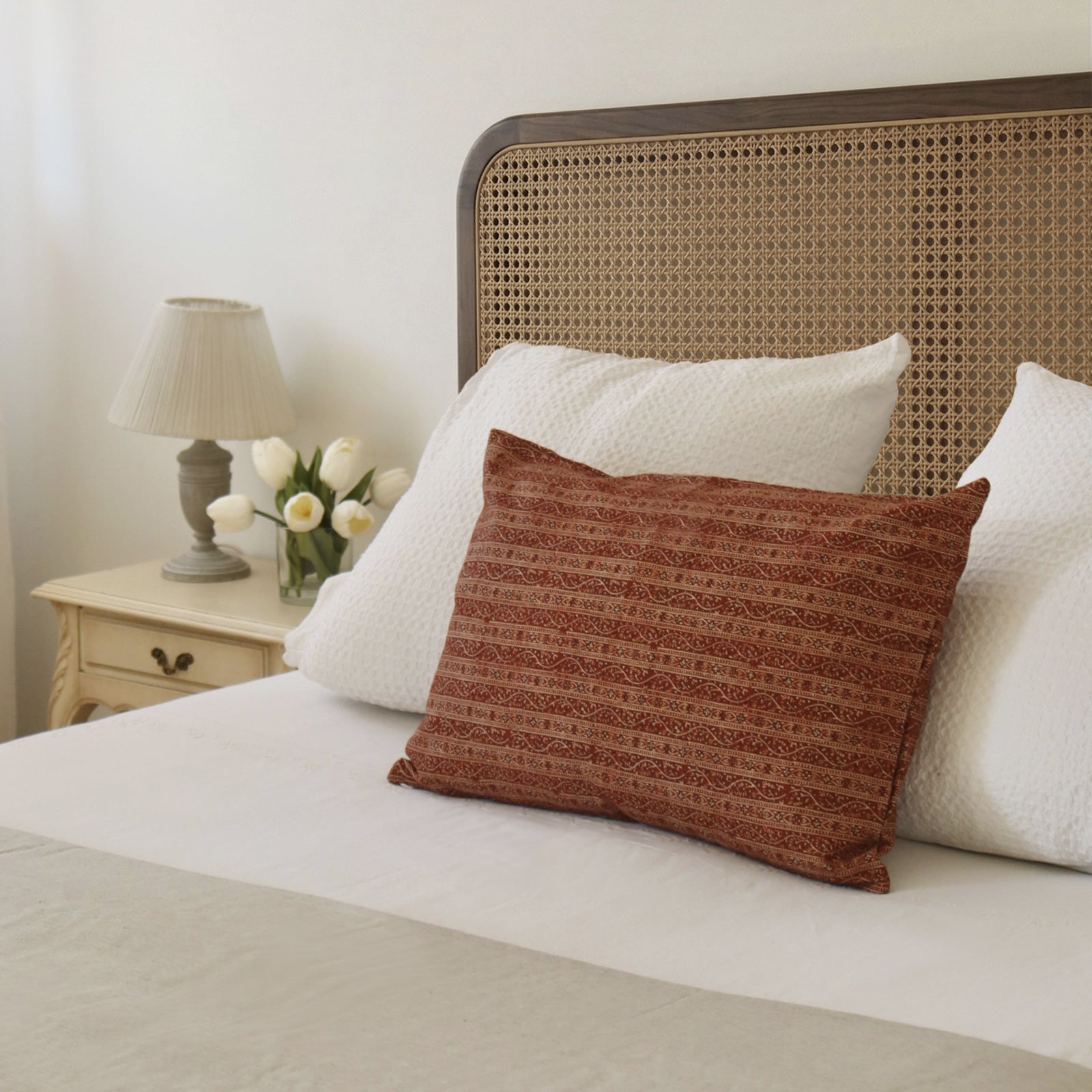 Cojín Surya Terracota