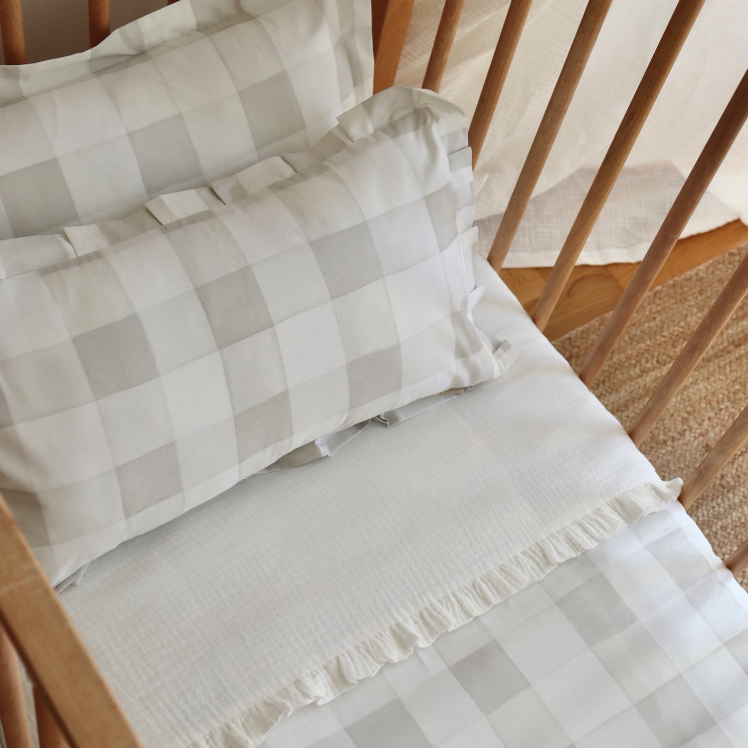 Funda nórdica cuna con embozo incorporado