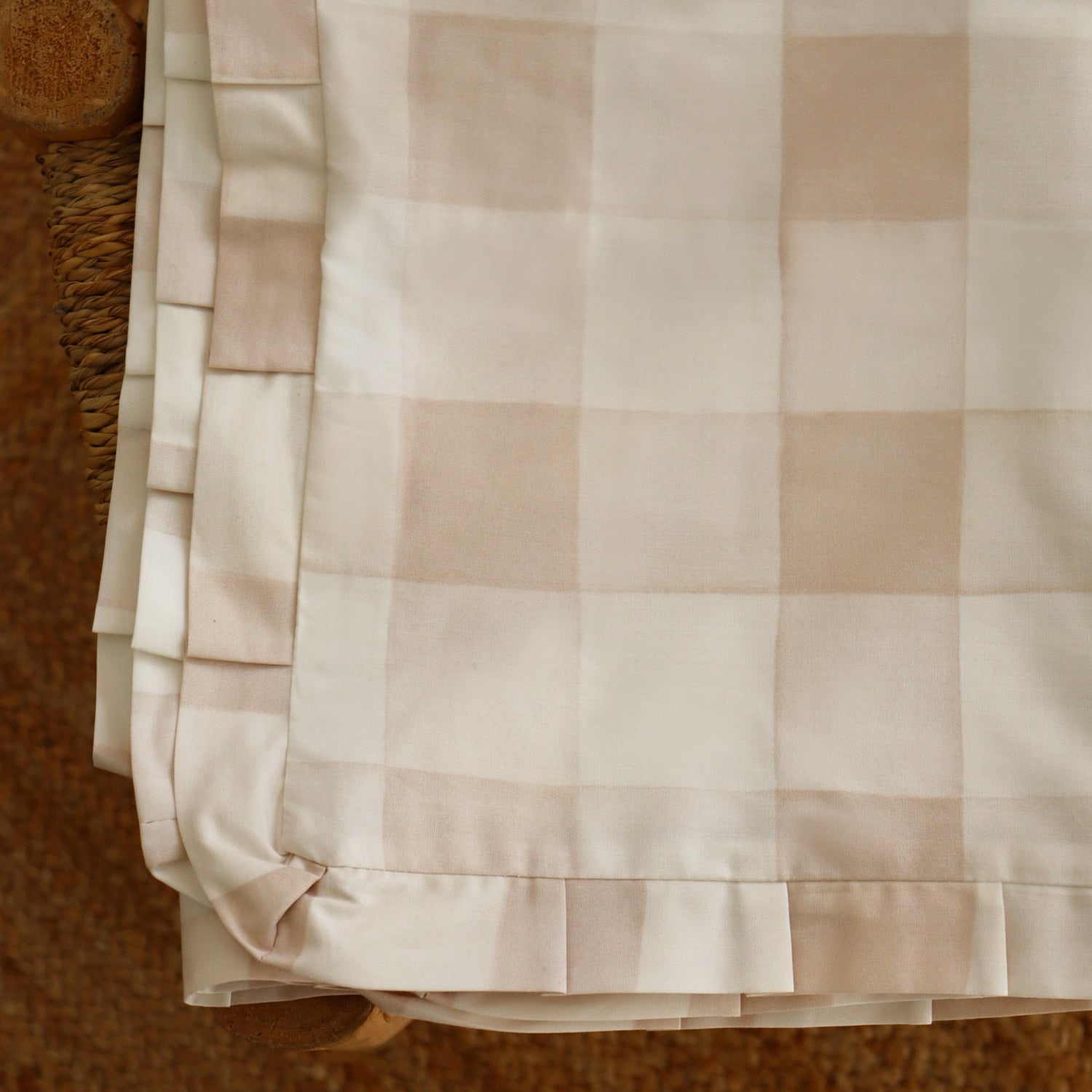 Capa nórdica Vichy rosa