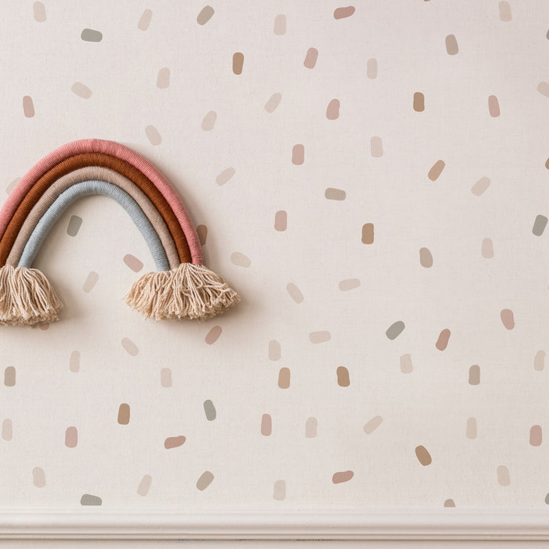 Papel pintado Confetti - Decora con alegría la habitación infantil –  ALF&mabi