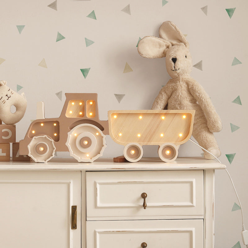 Lámpara Tractor para decorar la habitación de los niños – ALF&mabi