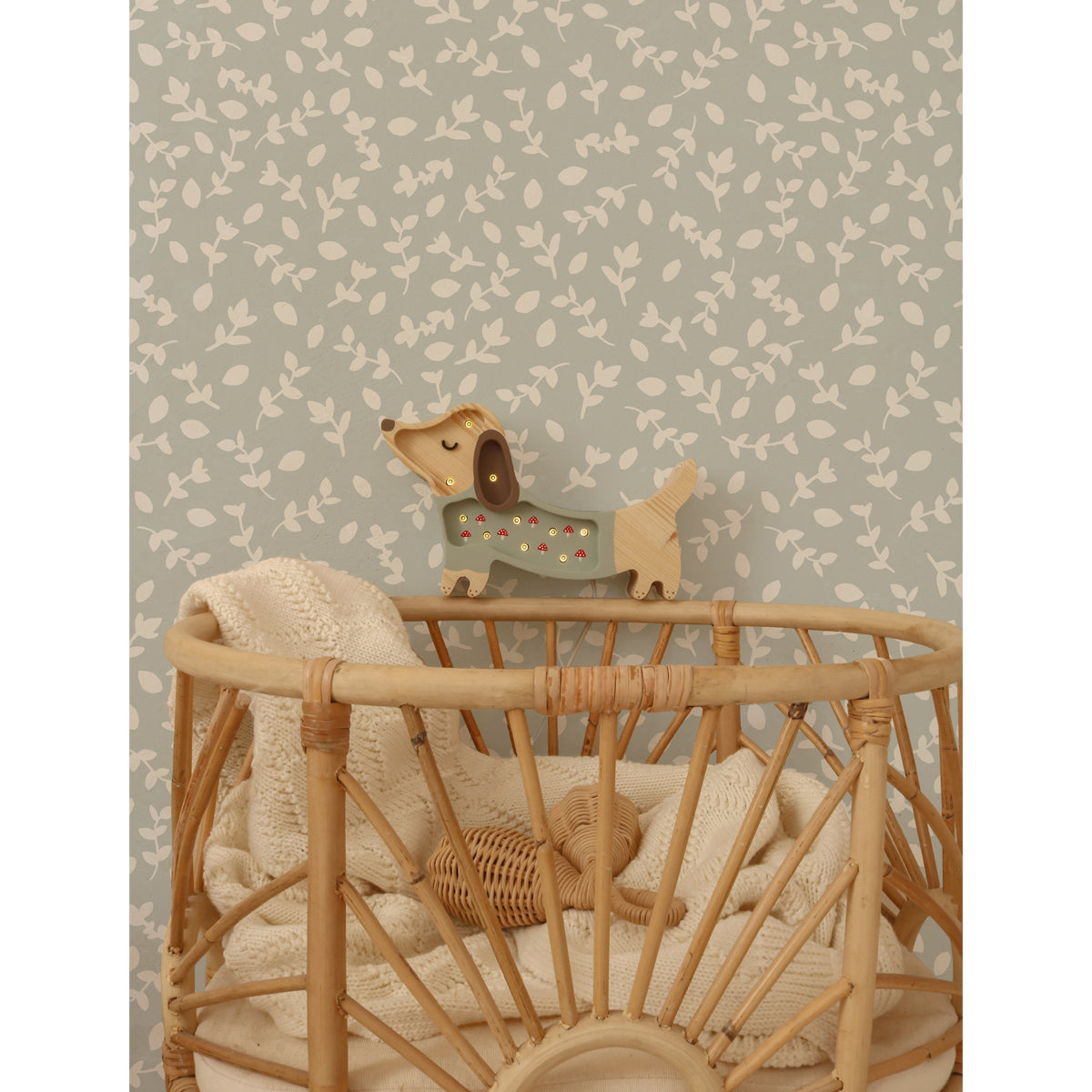 Lampara infantil de madera modelo cachorro mini de Little Lights