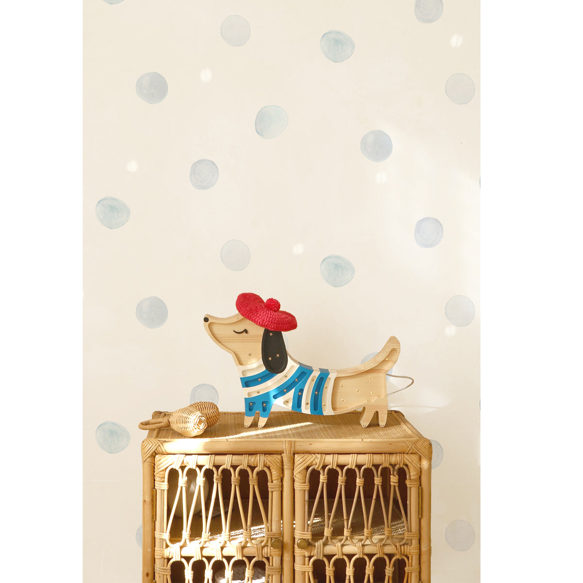 Luz de noche animales de madera para decorar cuartos de niños