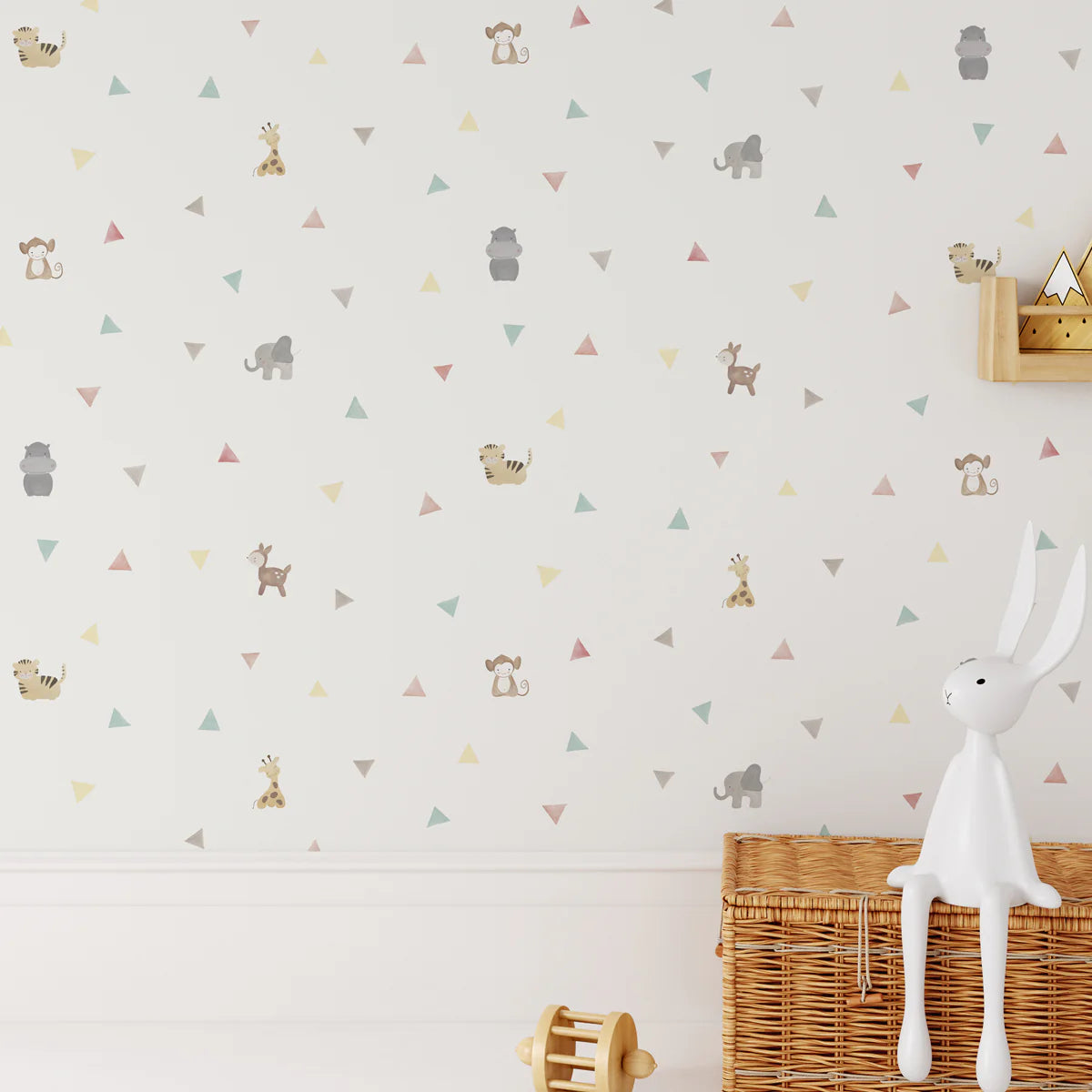 Muestra - Animales multicolor