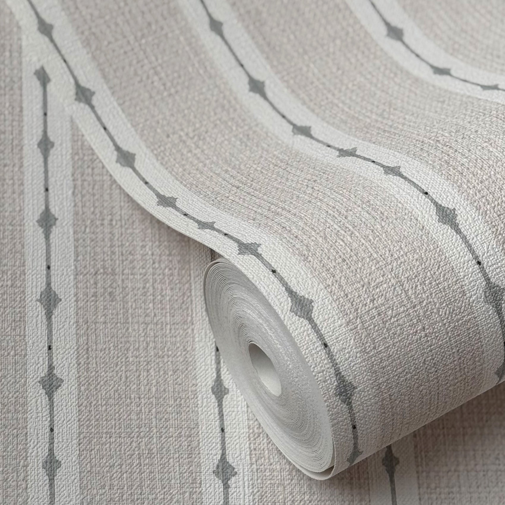 Papel pintado Cadenza Petite verde grisáceo