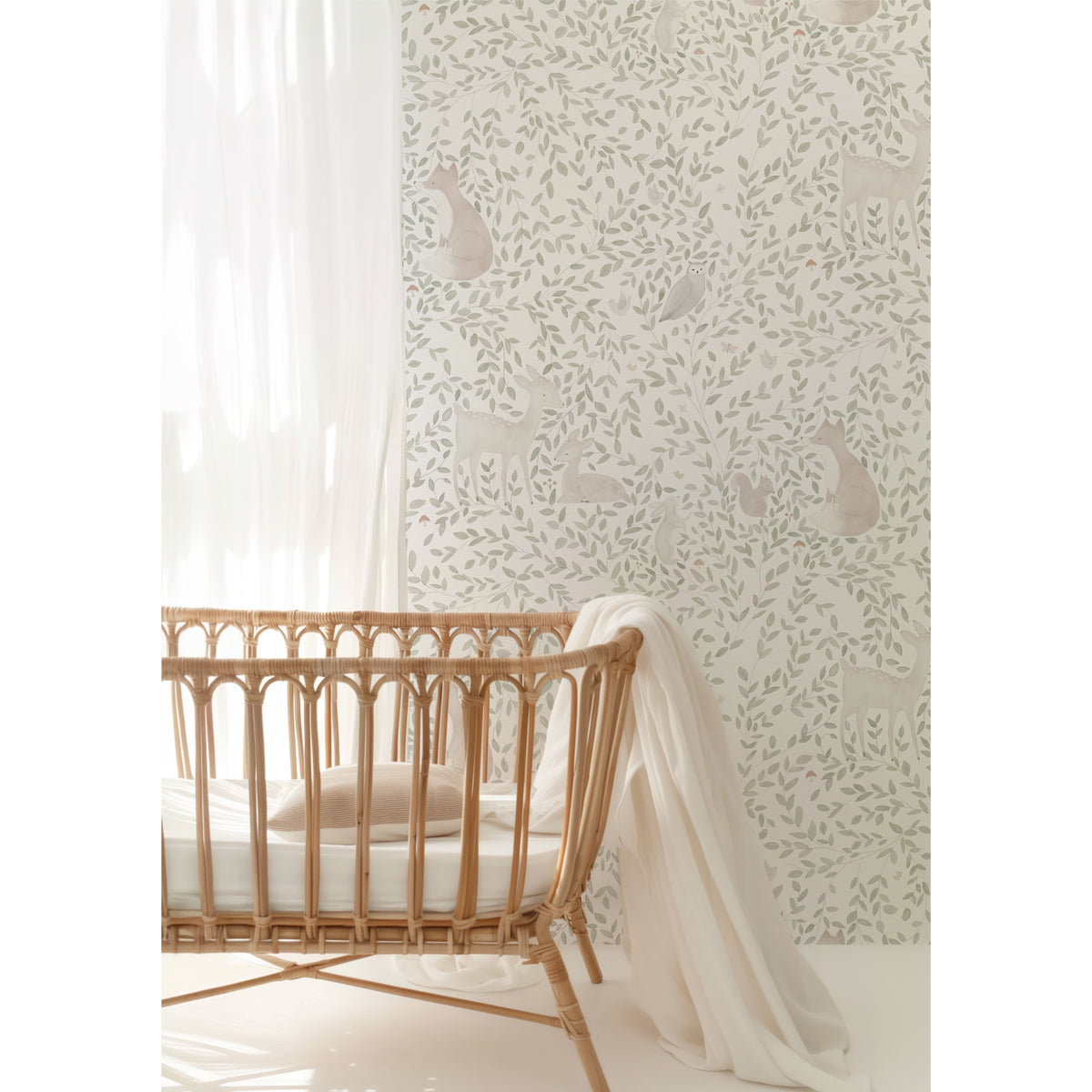 Papel pintado Animales del Bosque