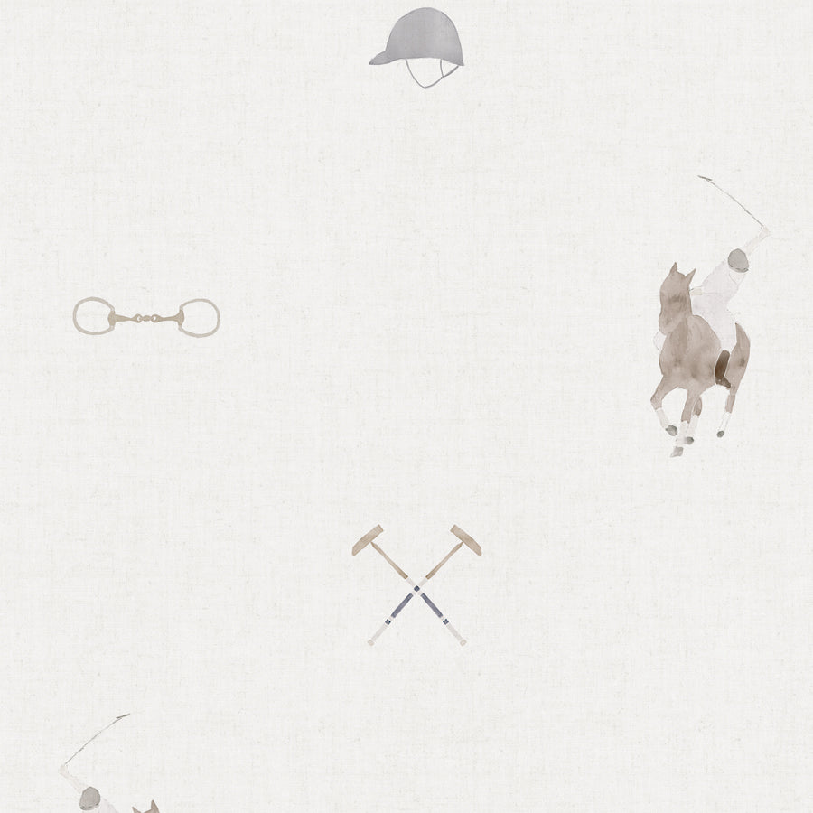 Papel pintado Polo deportivo