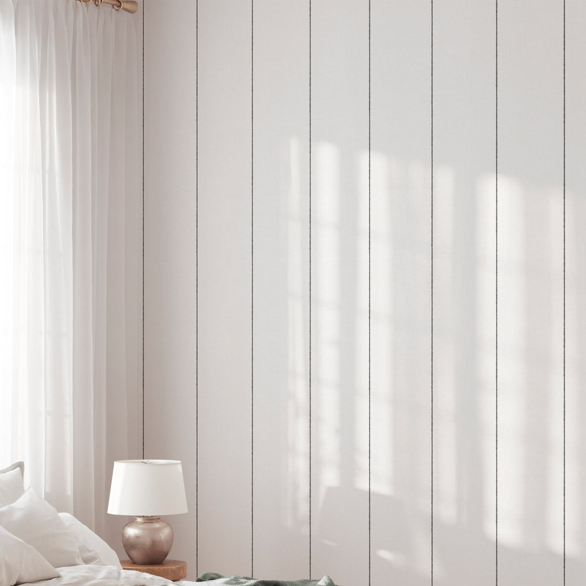 Papel pintado Rayas estilo nórdico para decorar la casa