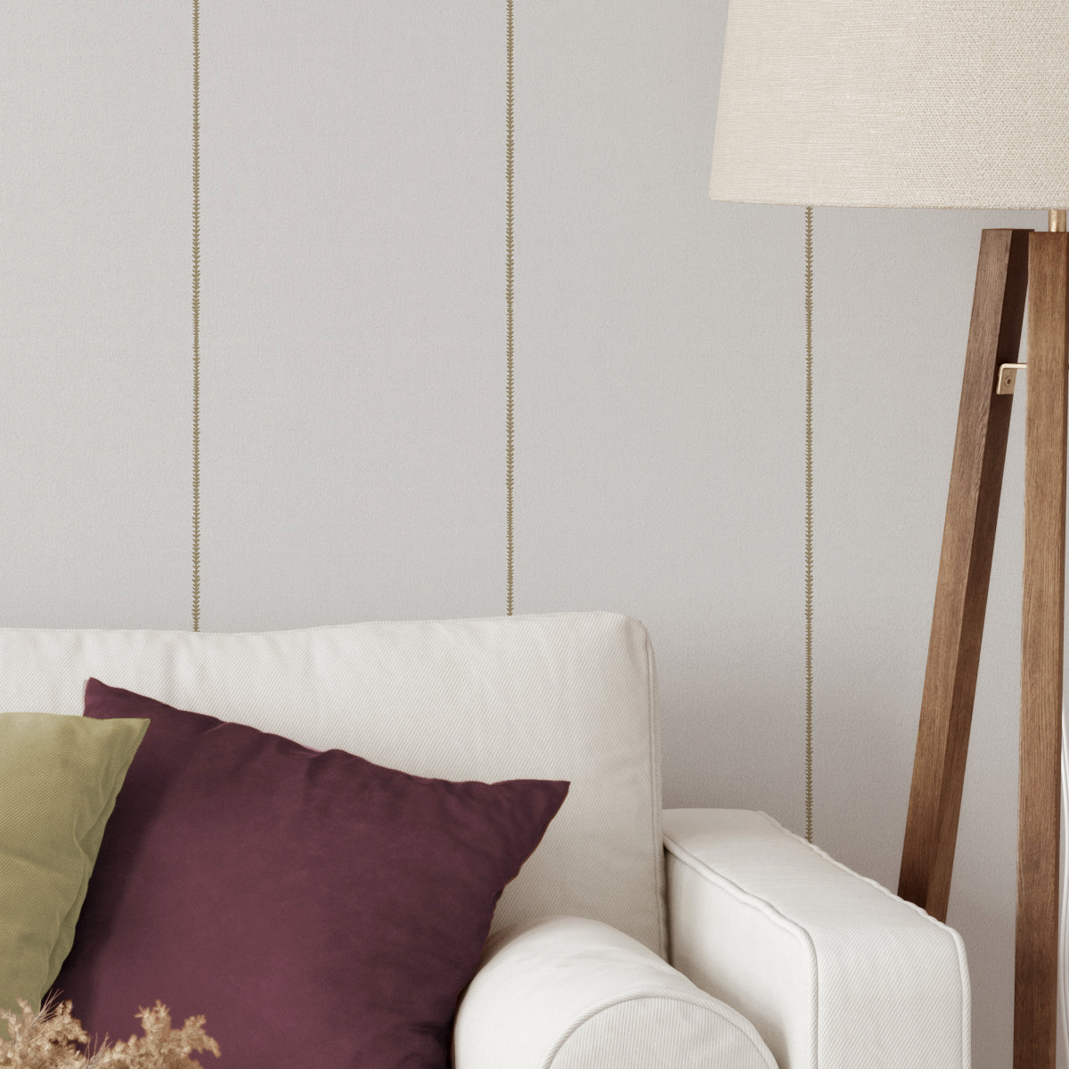 Muestra - Rayas Mónica Ocre