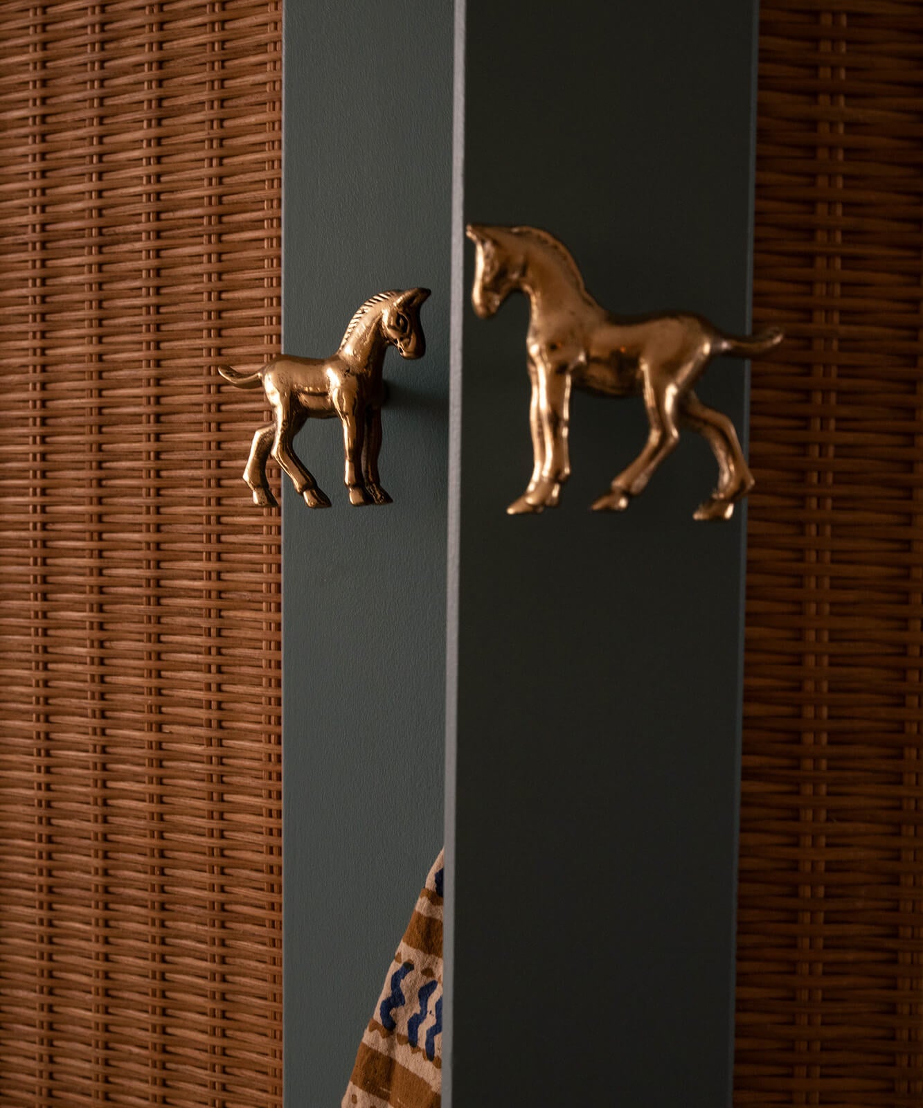 Tirador figura de caballo para la decoración infantil