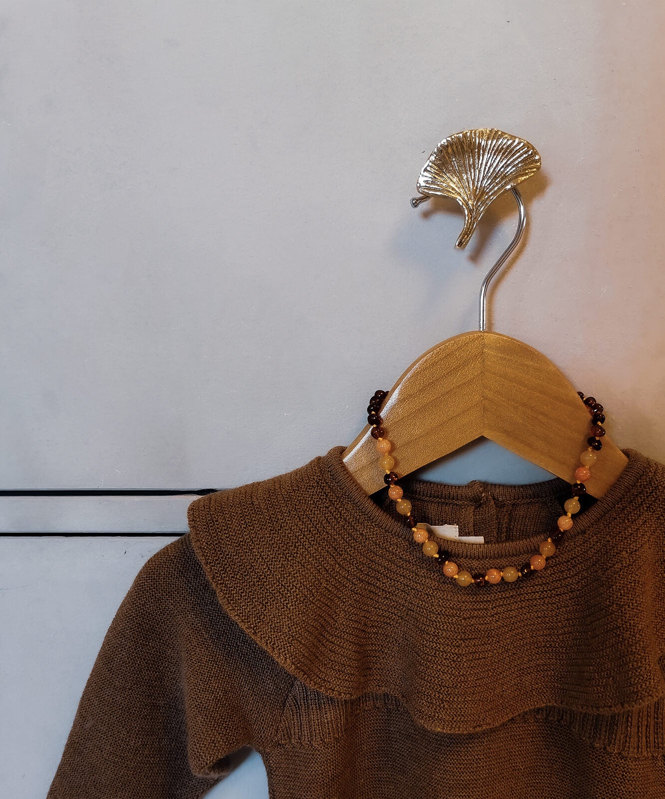 Tirador Flora Ginko para decorar cuartos de niños