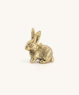 Tirador infantil conejo oro viejo para decoración