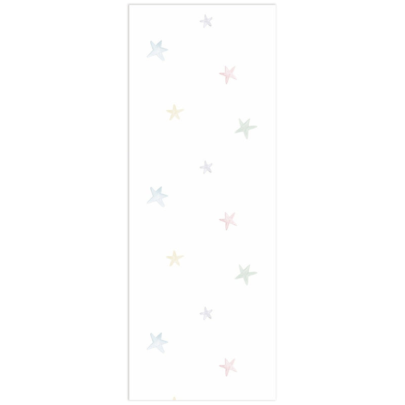 El Papel Pintado Estrellas tonos pastel está diseñado con dibujos de estrellitas en distintos tonos pastel, lo que lo convierte en el aliado perfecto para decorar habitaciones infantiles con un toque divertido y alegre.