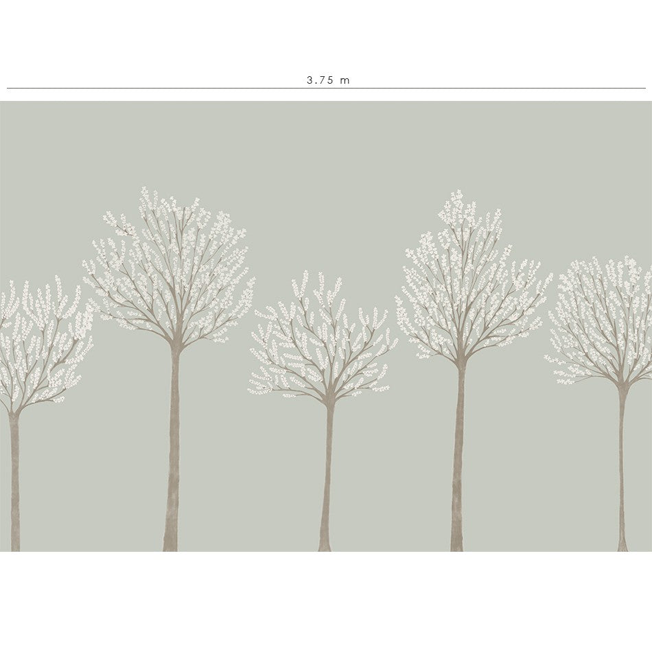 Mural de pared Arboleda verde