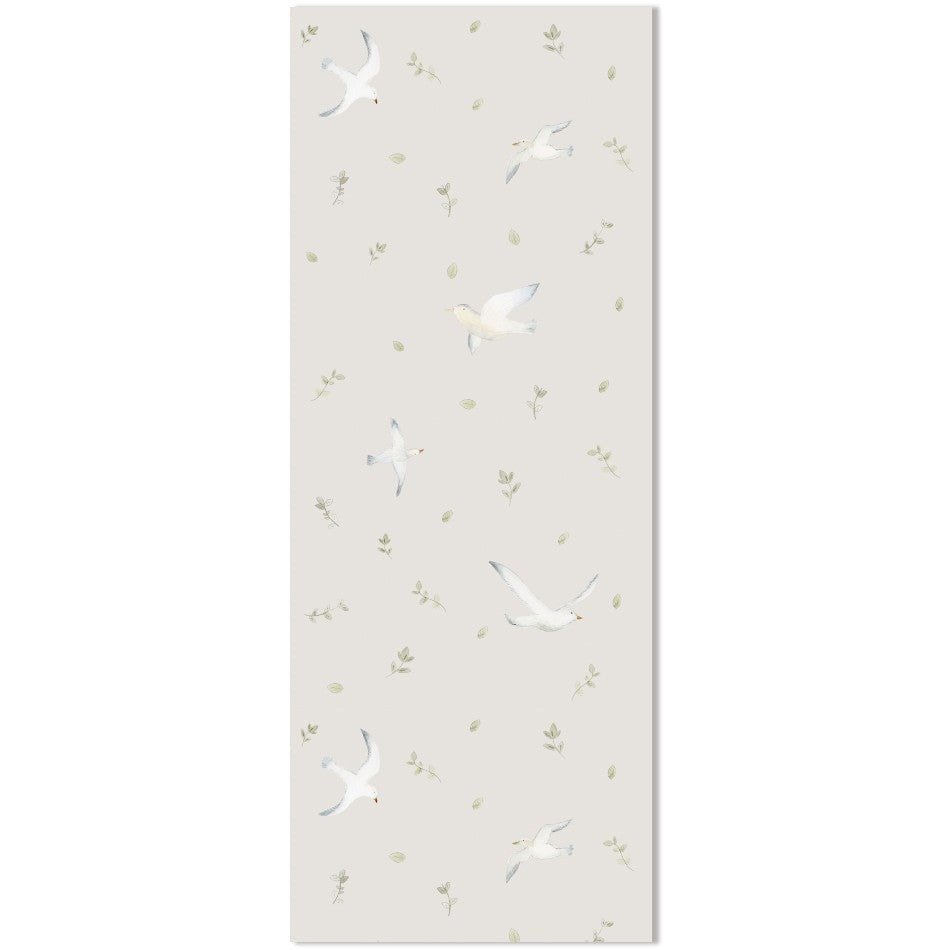 Nuestro Papel pintado Pájaros y Ramas tiene un diseño versátil, que se adapta a la decoración de distintas estancias como el dormitorio principal, salón o incluso un lavabo. 