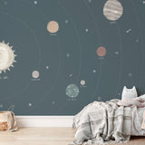 Mural de pared Planetas infantil para la decoración